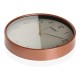 Wall Clock Gold Plastic (4 x 30 x 30 cm)