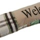 Door stop Welcome Versa Streched Textile 7 x 15 x 83 cm