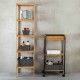 Bathroom Shelves Versa Bamboo (33 x 140 x 34 cm)