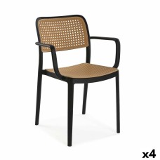 Silla Versa Venus Negro 58 x 81,5 x 55 cm (4 Unidades)