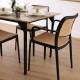 Chair Versa Venus Black 58 x 81,5 x 55 cm (4 Units)