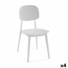 Silla Versa Blanco 39,5 x 80 x 41,5 cm (4 Unidades)