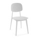 Chair Versa White 39,5 x 80 x 41,5 cm (4 Units)