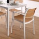 Chair Versa Venus White 58 x 81,5 x 55 cm (4 Units)