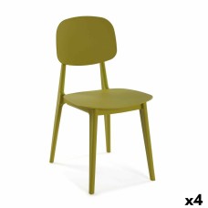 Silla Versa Mostaza 39,5 x 80 x 41,5 cm (4 Unidades)