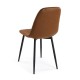 Chair Versa Serena Light brown 53 x 88 x 43,5 cm (4 Units)