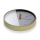 Wall Clock Versa White Brown Plastic Quartz 4 x 30 x 30 cm