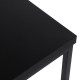 Centre Table Versa Black Metal 60 x 45 x 120 cm