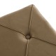 Foot of the bed Versa Brown Polyester Metal Pine MDF Wood 34 x 42 x 50 cm