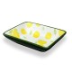 Serving Platter Versa Ceramic Porcelain Lemon 9,3 x 2,5 x 7,3 cm