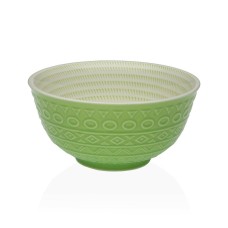 Snack Bowl Versa Green Ceramic Porcelain 16 x 7,7 x 16 cm