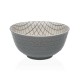 Snack Bowl Versa Grey Ceramic Porcelain 16 x 7,7 x 16 cm