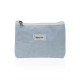 Travel Vanity Case Versa Corduroy Blue 12 x 17 cm