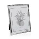 Portafotos Versa Plateado Metal Minimalista 1 x 25,5 x 20,5 cm