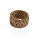 Anillo servilletero Versa Marrón Ratán 5 x 3 x 5 cm