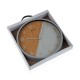 Wall Clock Versa Cork Grey Plastic 4,5 x 30 x 30 cm