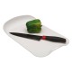 Cutting board Versa White polypropylene (24 x 4,3 x 38 cm)