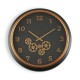 Wall Clock Engranaje Metal