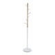 Hat stand Versa White Metal Escandinavo/Nórdico 28 x 180 x 28 cm