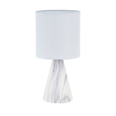 Desk lamp Versa White Ceramic 12,5 x 24,5 x 12,5 cm