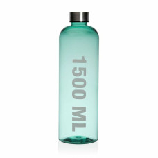 Botella de Agua Versa Verde 1,5 L Acero Poliestireno Compuesto 9 x 29 x 9 cm