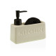 Kitchen Sink Tidy Versa Beige Ceramic Plastic 6 x 8 x 18 cm
