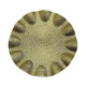 Salvamantel Versa Dorado Plástico 38 x 38 cm