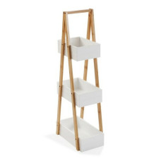 Estantería de Baño Versa Bambú Madera MDF Madera MDF y Bambú (18 x 81 x 30 cm)
