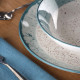 Vajilla Versa Azul Porcelana 18 Piezas