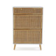 Zapatero Versa Vega Ratán Madera de Paulonia 25,5 x 106 x 70 cm