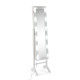 Espejo de pared Versa Blanco Espejo Madera MDF 35 x 153 x 35,2 cm Joyero de Pie