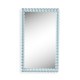 Espejo de pared Versa Azul 3,8 x 76 x 45,5 cm
