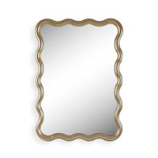 Espejo de pared Versa Dorado 2,6 x 70,2 x 50,2 cm