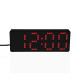 Alarm Clock Versa Black Red