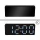 Alarm Clock Versa White Black