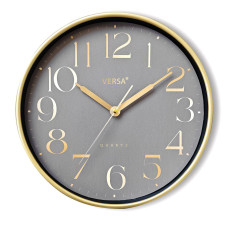 Reloj de Pared Versa Plástico 3,5 x 28,5 x 29,5 cm