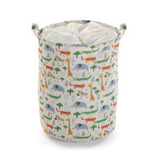 Cesto para la Ropa Sucia Versa Animales 38 x 48 x 38 cm