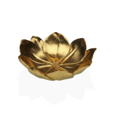 Centerpiece Versa Golden 16,5 x 4,5 x 16,8 cm
