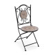 Conjunto de Mesa con 2 Sillas Versa Aruba 60 x 71 x 60 cm
