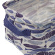 Basket set Versa Aqua 2 Textile 18 x 14 x 28 cm