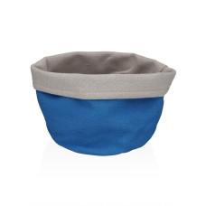 Basket Versa Aqua Textile 14 x 10 x 17 cm