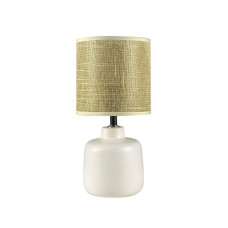Desk lamp Versa White Ceramic 13 x 28 x 13 cm