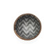 Bowl Versa Chevron Bamboo Porcelain Mango wood