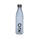 Water bottle Versa Blue Glass Aluminium 1 L 8 x 31 x 8 cm