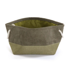 Basket Versa Corduroy 29 x 27 x 39 cm