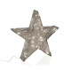 Adorno Navideño Versa Plateado 5 x 30 x 30 cm