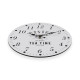 Reloj de Pared Versa Gourmet Madera 4 x 30 x 30 cm