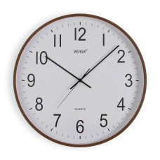 Reloj de Pared Versa Plástico Cuarzo Madera MDF 5,2 x 50 x 50 cm