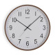 Reloj de Pared Versa Plástico Cuarzo Madera MDF 5,2 x 50 x 50 cm