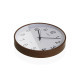 Reloj de Pared Versa Plástico Cuarzo Madera MDF 4 x 30 x 30 cm